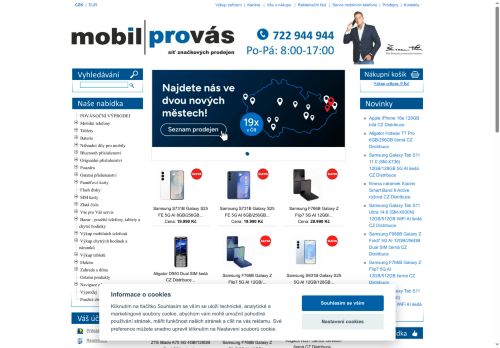 Mobilní telefony s.r.o. nabízí práci na pozici Junior prodejce/prodejkyně mobilních telefonů v obci Slavkov u Brna