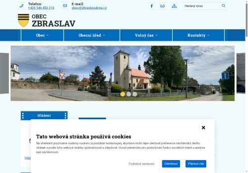 Zobrazit webové stránky Obecní úřad Zbraslav