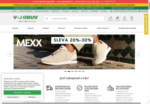 V+J OBUV, s.r.o. nabízí práci na pozici Vedoucí prodavač/ka v obci Čelákovice