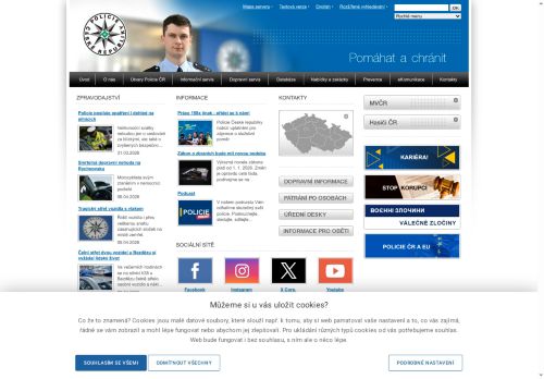 Zobrazit webové stránky Policie ČR - Obvodní oddělení Tišnov