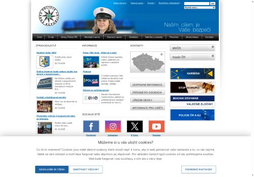 Zobrazit webové stránky Policie ČR - Obvodní oddělení Tišnov