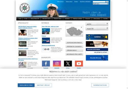 Zobrazit webové stránky Policie ČR - Obvodní oddělení Tišnov