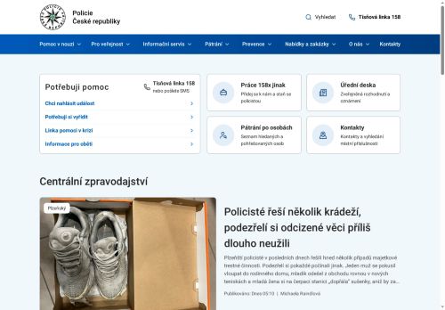 Zobrazit webové stránky Policie ČR - Obvodní oddělení Bučovice