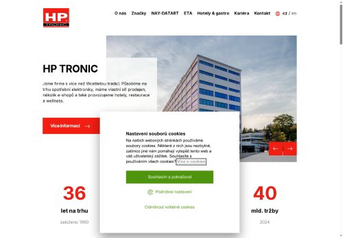 HP TRONIC Zlín, spol. s r.o. nabízí práci na pozici Prodavači elektrotechniky, elektroniky a domácích potřeb v obci Mladá Boleslav