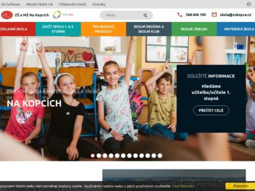 Základní a mateřská škola Třebíč