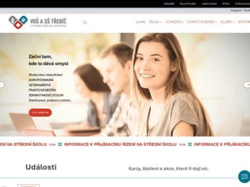 Vyšší odborná škola a Střední škola veterinární, zemědělská a zdravotnická Třebíč