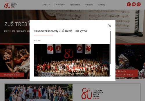 Zobrazit webové stránky Základní umělecká škola Třebíč