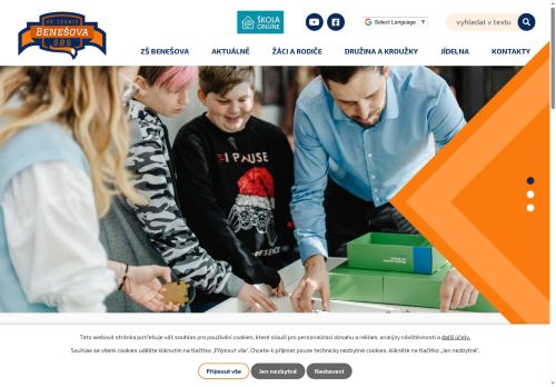 Zobrazit webové stránky Základní škola Benešova Třebíč