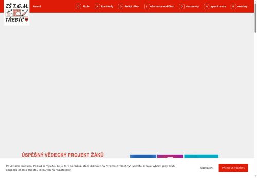 Zobrazit webové stránky Základní škola T. G. Masaryka Třebíč
