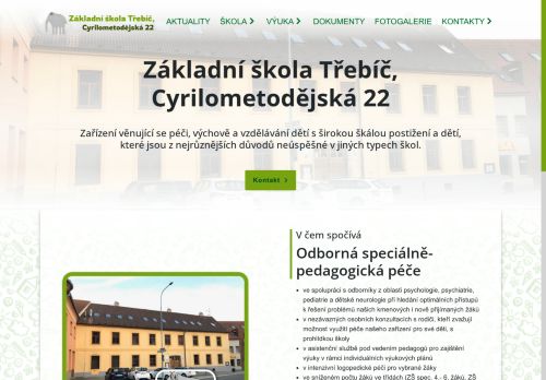 Zobrazit webové stránky Základní škola Třebíč