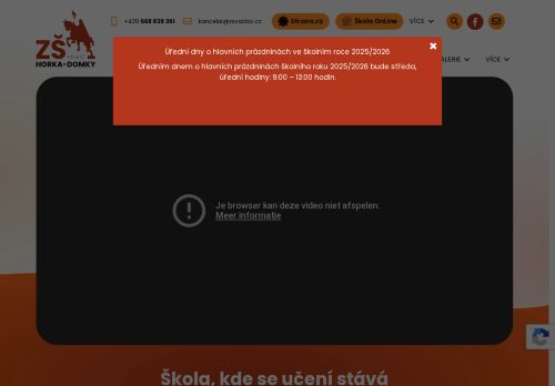 Zobrazit webové stránky Základní škola Třebíč, Horka-Domky