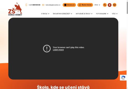 Zobrazit webové stránky Základní škola Třebíč, Horka-Domky