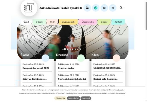 Základní škola Třebíč, ul. Týnská 821/8 nabízí práci na pozici UKLÍZEČ/KA v obci Třebíč