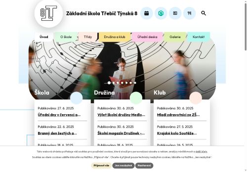 Zobrazit webové stránky Základní škola Třebíč, Týnská