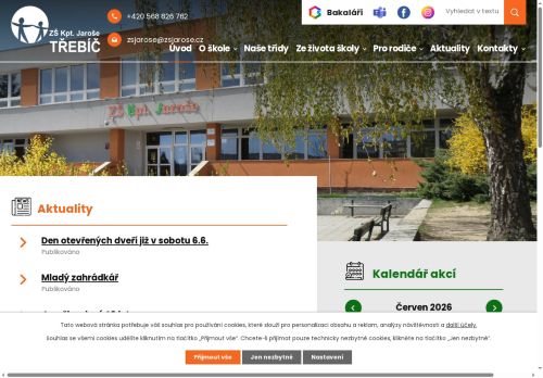 Zobrazit webové stránky Základní škola ul. Kpt. Jaroše