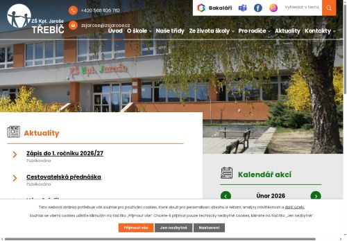 Zobrazit webové stránky Základní škola ul. Kpt. Jaroše