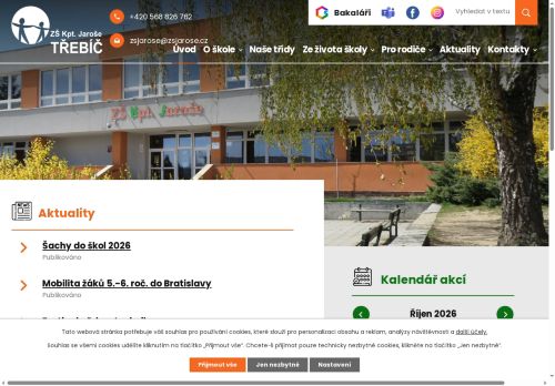 Zobrazit webové stránky Základní škola ul. Kpt. Jaroše