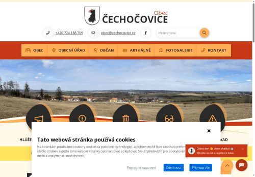 Zobrazit webové stránky Obecní úřad Čechočovice