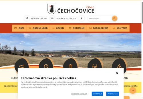 Zobrazit webové stránky Obecní úřad Čechočovice