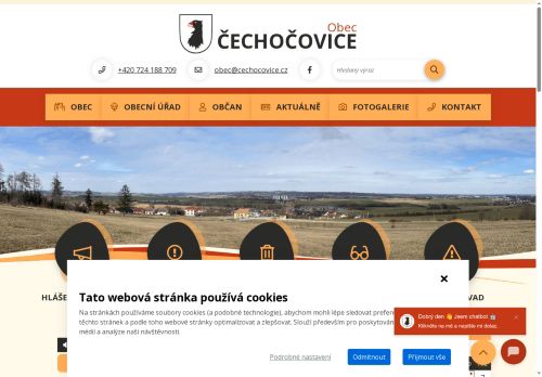 Zobrazit webové stránky Obecní úřad Čechočovice