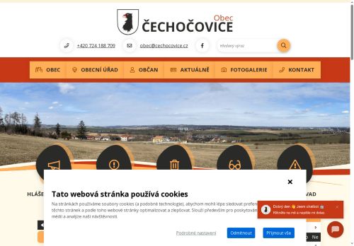 Zobrazit webové stránky Obecní úřad Čechočovice