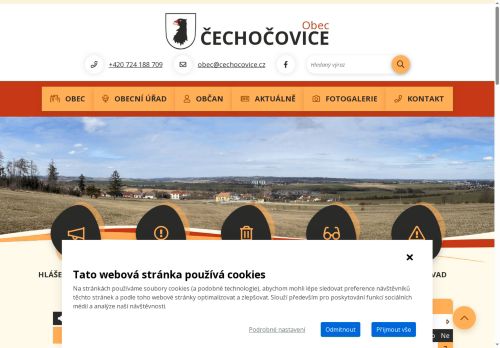 Zobrazit webové stránky Obecní úřad Čechočovice
