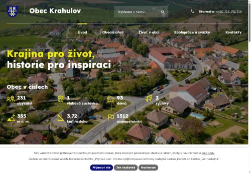 Zobrazit webové stránky Obecní úřad Krahulov