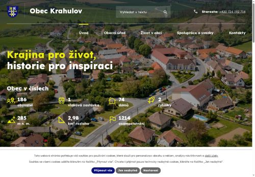 Zobrazit webové stránky Obecní úřad Krahulov