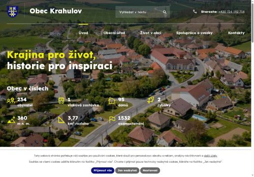 Zobrazit webové stránky Obecní úřad Krahulov