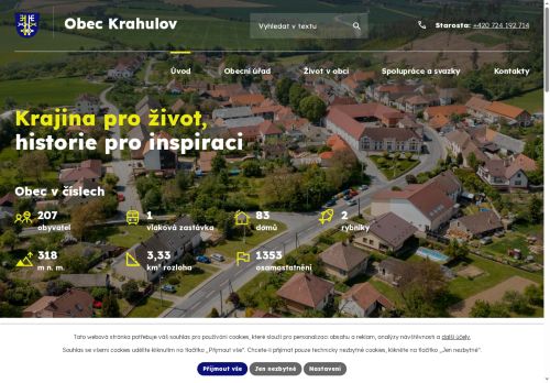 Zobrazit webové stránky Obecní úřad Krahulov