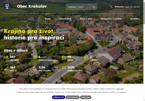 Zobrazit webové stránky Obecní úřad Krahulov