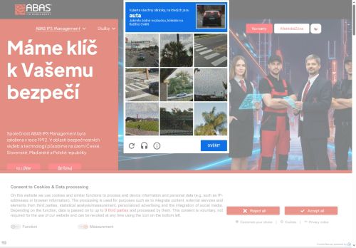 ABAS IPS Management s.r.o. nabízí práci na pozici Ostraha - vrátný v obci Brno