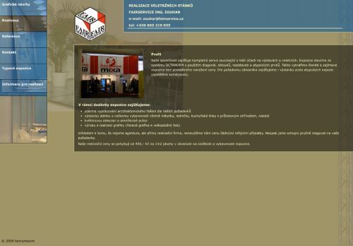 Zobrazit webové stránky Fairservice Ing. Zouhar, s.r.o.