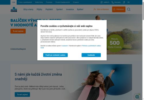 Československá obchodní banka, a. s. nabízí práci na pozici Specialisté pro rizikové modely   II v obci Praha