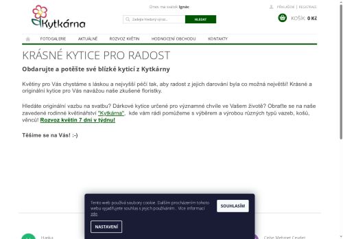 Zobrazit webové stránky Kytkárna Neslovice