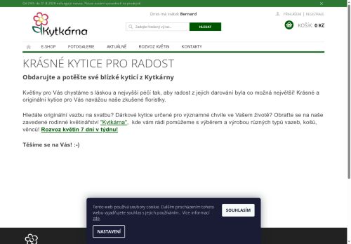 Zobrazit webové stránky Kytkárna Neslovice