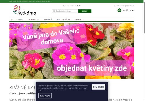 Zobrazit webové stránky Kytkárna Neslovice