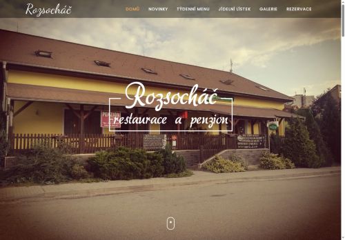 Zobrazit webové stránky Restaurace Rozsocháč