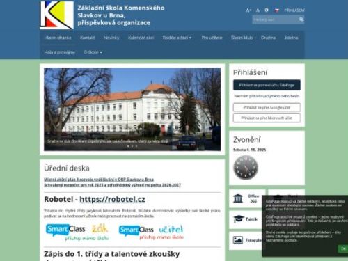 Tělecvična a hala ZŠ Komenského