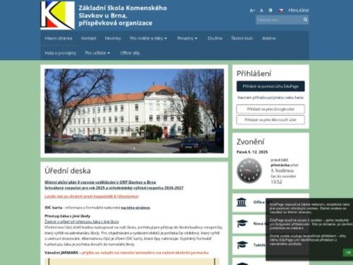 Tělecvična a hala ZŠ Komenského