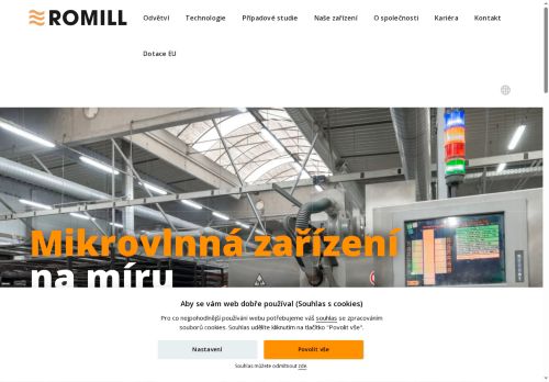 ROMILL s. r.o. nabízí práci na pozici elektromontér v obci Brno