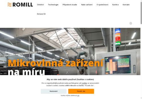 ROMILL s. r.o. nabízí práci na pozici elektromontér v obci Brno