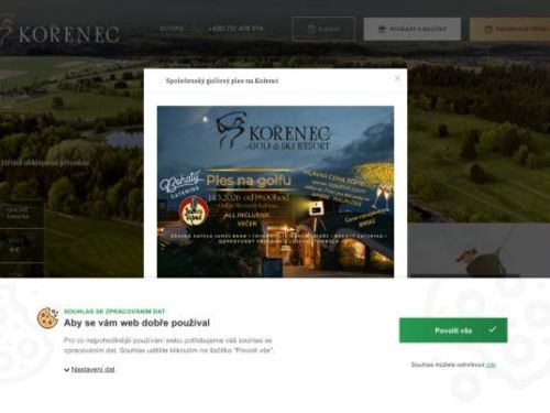 Golf course restaurant