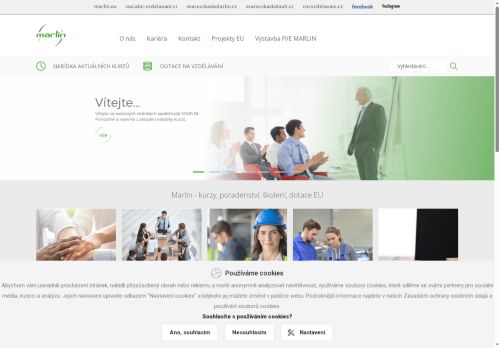 Zobrazit webové stránky Marlin, s.r.o. - pobočka Vyškov