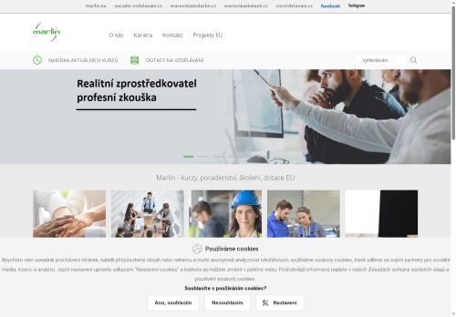 Zobrazit webové stránky Marlin, s.r.o. - pobočka Vyškov