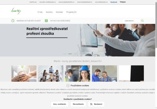 Zobrazit webové stránky Marlin, s.r.o. - pobočka Vyškov