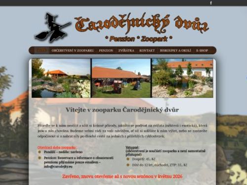 Zoopark Čarodějnický dvůr Biskoupky