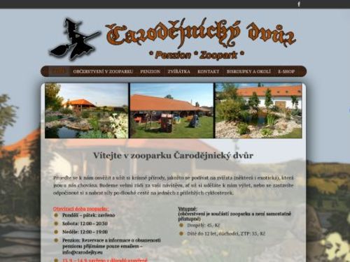 Zoopark Čarodějnický dvůr Biskoupky