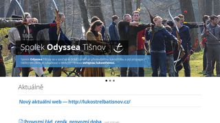 Zobrazit webové stránky Odyssea Tišnov