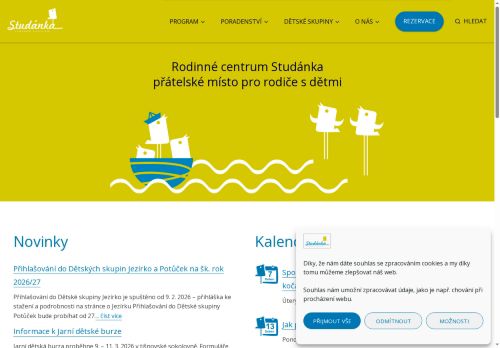 Zobrazit webové stránky Rodinné centrum Studánka